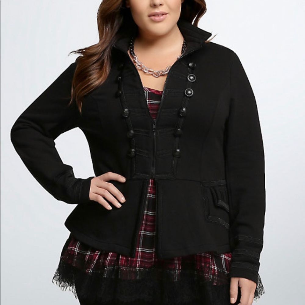 Torrid Military jacket